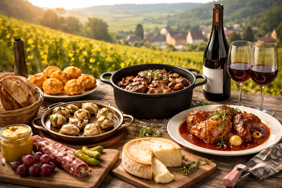 Les délices de la bourgogne : un voyage gastronomique à travers ses spécialités locales