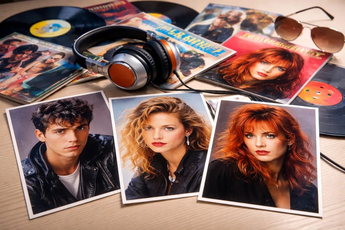 Comment la pop française des années 80 a influencé les portraits d'artistes