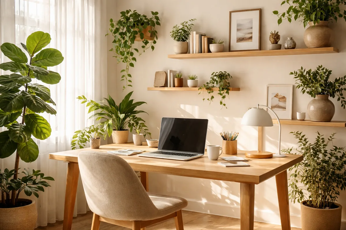 Créer un espace de travail inspirant à domicile
