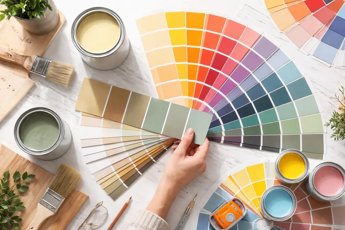 Comment choisir vos couleurs pour des travaux réussis