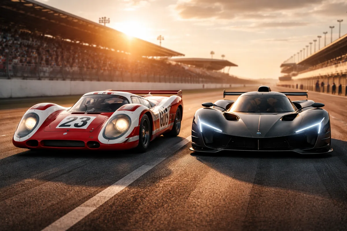 L'évolution des voitures de course : de la nostalgie à la modernité